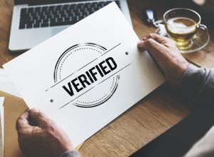 Verified Certified Affirm Authorised Approve Concept